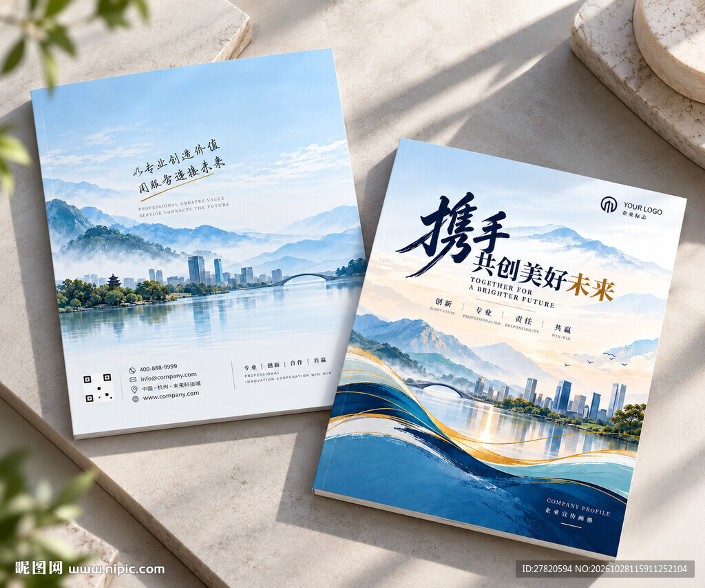 新中式画册封面