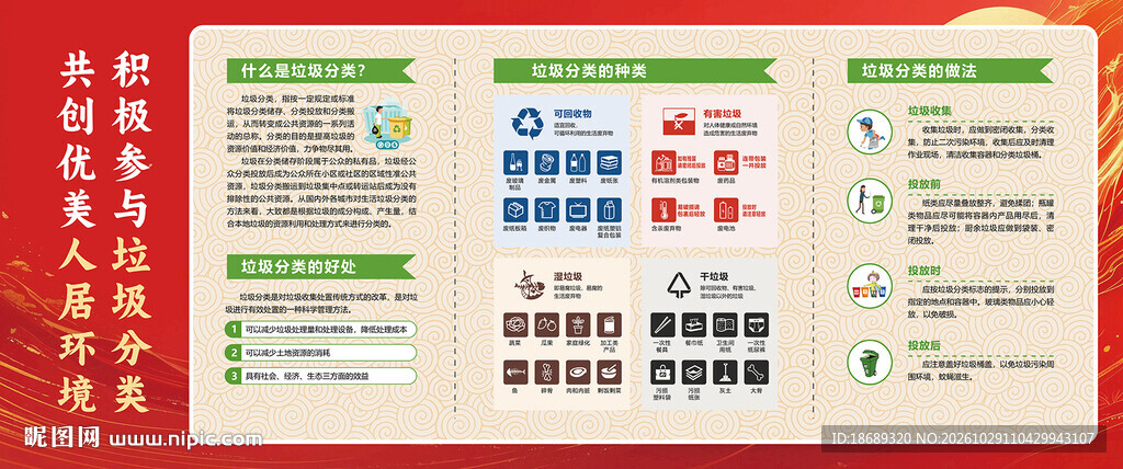 垃圾分类保护环境公益广告科普