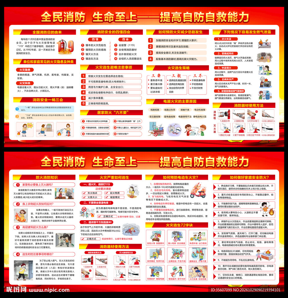 2026消防安全板报