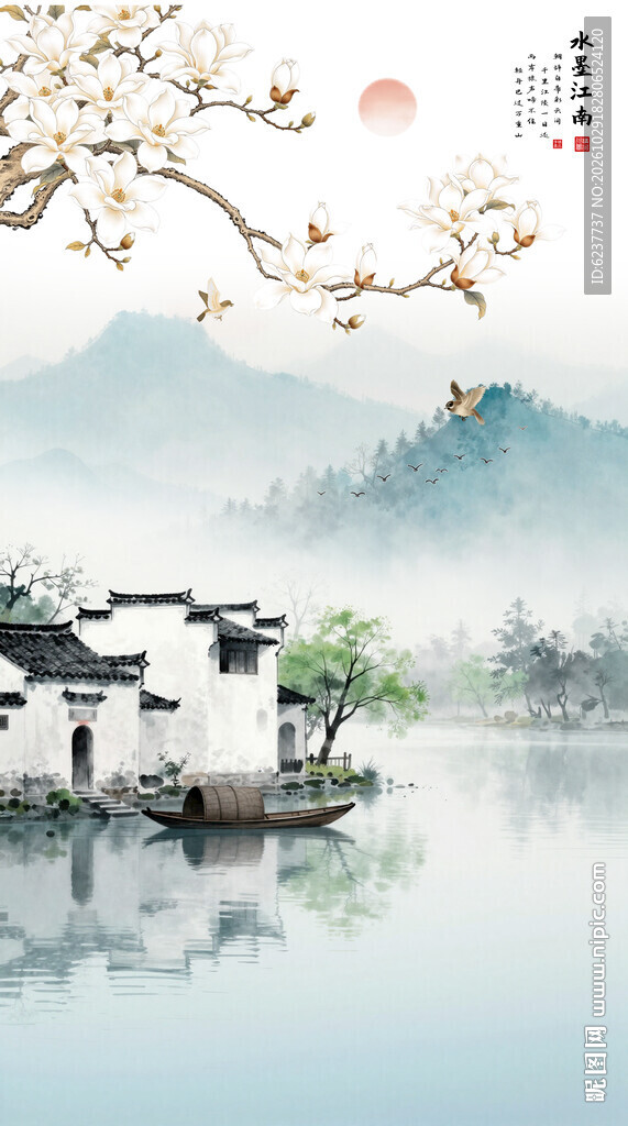 水墨江南