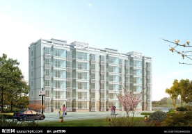 住宅楼后期效果图