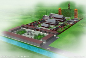 庙效果图