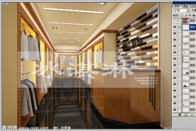 服装专卖店效果图