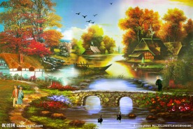油画风景