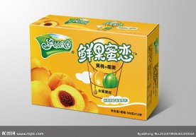 黄桃椰果 平面图