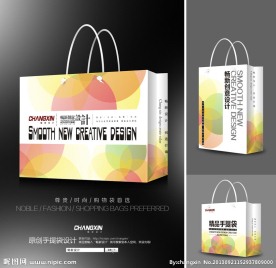 服装手提袋(展开图)