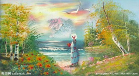 油画风景