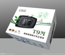 超高清行车记录仪包装(平面图)