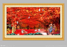油画 装饰画 风景画