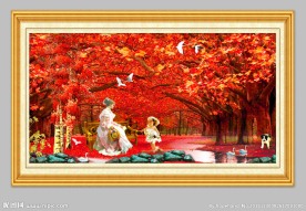 油画 装饰画 风景画