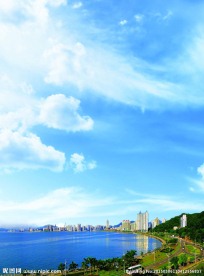 碧海蓝天下 浪漫珠海情侣路