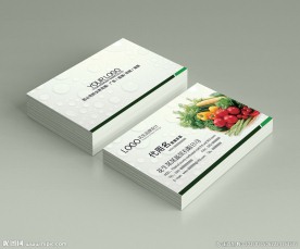 蔬菜名片图片