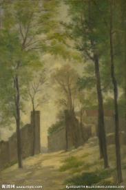 油画 风景 复古 文艺复兴