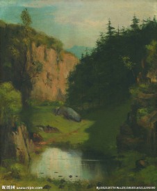 油画 风景 复古 文艺复兴
