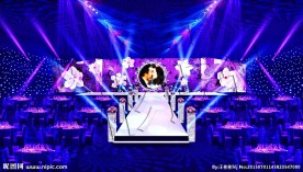 婚礼舞美效果图