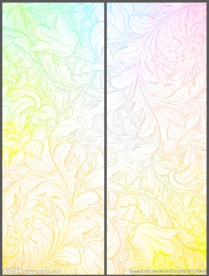 简约清新花纹移门 PSD