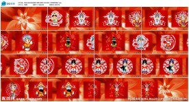 戏曲脸谱秀国粹京剧情古典中国风