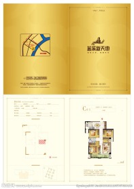 地产户型 折页 户型图 置业