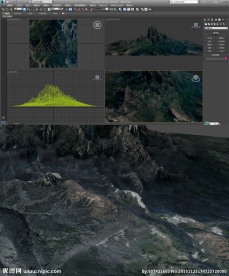 山石景观3d模型