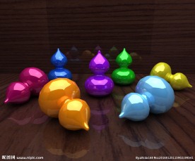 葫芦瓶3D动画