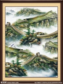 长城风景画