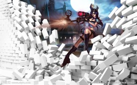 LOL英雄联盟 女官 凯特琳