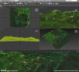 岩石山3D模型