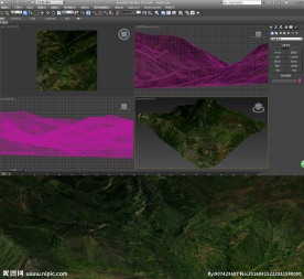 岩石山3D模型
