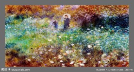 抽象油画
