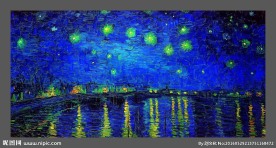 抽象油画