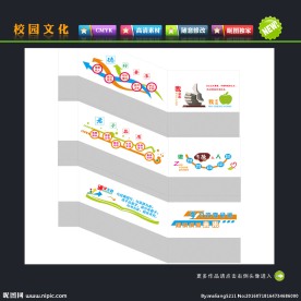 楼道文化墙