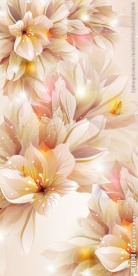 梦幻玄关花朵