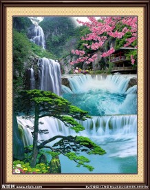 迎客松风景
