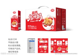 高钙核桃奶礼盒