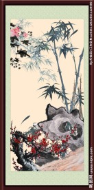 国画竹子