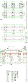 欧式大门建筑施工图