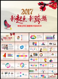 大气2017年终总结汇报述职
