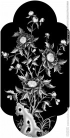 玫瑰花灰度图