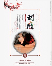 传统中医文化 刮痧 养生古典