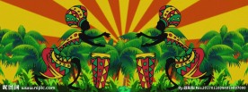 非洲部落大象热带风情LED视频