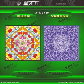 教堂别墅适量图案