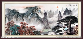 山水国画