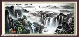 山水国画