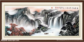 国画山水画
