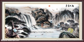 山水国画