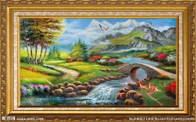 风景油画