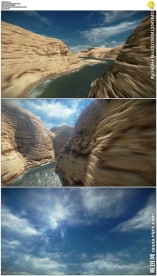 三维峡谷穿梭