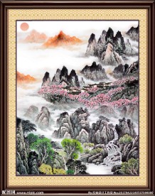 国画山水