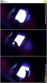 夜晚玩手机