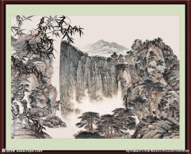 国画竹子